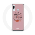 &Uuml;mbris Samsung Galaxy A30 Elite 5. hooaja plakatitegelaste Fanart logo jaoks