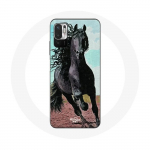 &Uuml;mbris Xiaomi Redmi Note 10T 5G friisi t&otilde;ugu must hobune jaoks