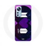 Coque pour Xiaomi Mi 12 / 12X Bangtan Sonyeondan Logo BTS Et Logo ARMY I Purple You