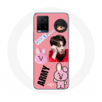 Coque pour Vivo Y21s 2021 / Y21 2021 BTS Bangtan Gar&ccedil;on BT21 Cooky Jungkook ARMY