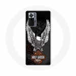 Coque pour Xiaomi Redmi Note 10 Pro Harley Davidson aigle logo