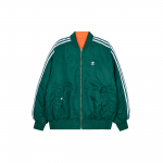 Adidas Originals K&uuml;lgriba Kahepoolne L&otilde;tv Puuvillane Jakk Meeste &Uuml;ler&otilde;ivad Roheline IW3649 S