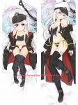 Dakimakura Anime Enterprise Azur Lane Padjakate Kahepoolse tr&uuml;kiga Elusuuruses Kvaliteetne 2WAY Padjap&uuml;&uuml;r Otaku Kingitused 40x120cm Peach Skin