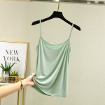 Modaalsed spagetirihmaga topid Basic Camis varrukateta paakitop &uuml;hev&auml;rviline naiste suvine Camisole k&otilde;ik sobivad 2XL