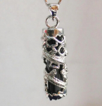 Wholesale/retail special Chinese style natural JADE Dragon Pendants Necklace