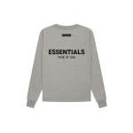Fear of God Essentials Fliis L&otilde;tv &Uuml;mmarguse Kaelusega SS22 Unisex Huppar Tume-Kaer FOG-SS22-432 XXL gray