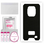 apgo Protective Skin Sticker for the back compatible with Ulefone Armor 9, Wrap Film, Foil, Vinyl - Pattern Matrix
