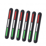 6 tk auto ukse servakaitsed n&auml;htamatu disain kaitseb uksi peeglid k&auml;epidemed auto ukseliistud k&otilde;ikidele automudelitele B