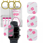 3x apgo Ultra-Clear Hybrid kaitseklaas, mis &uuml;hildub Watchmark Kardiowatch Focusega, paindlik nanoklaas, suurep&auml;rane asendus karastatud klaasile, sc