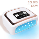 Traadita laetav k&uuml;&uuml;nte UV-lamp 120W Juhtmeta LED-kuivatid k&uuml;&uuml;nesalongi jaoks Kuivatusmasin geellaki UV-k&otilde;vastamiseks Manik&uuml;&uuml;riahi us kuld
