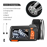 Uus 5,5 mm kanalisatsiooni kontrollkaamera 4,3 tolli t&ouml;&ouml;stuslik boreskoopkaamera IPS LCD 1080P HD-ekraaniga Borescope auto kontrolli peegel 8 LED-tulega 2M  5.5mm 4.3 inch