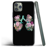 Medical Human Organs Silikoonist &uuml;mbris Apple iPhone 12 Mini 11 Pro SE XS X XR Max 8 7 6S 6 Plus 5S jaoks for Iphone 11 aero sinine v&auml;rv