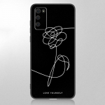 Love Yourself lille&uuml;mbris Samsung Galaxy A12 A02S A22 A32 A52 A72 A71 A51 A41 A31 A21 A11 A50 A70 A10S A20S must pehme kate Samsung A02