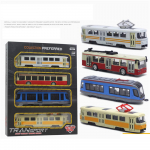 4 tk autom&auml;nguasjad, bussirongi mudelm&auml;nguasjad, autom&auml;nguasjad, inertsiauto, uste avamine, bussim&auml;nguasjad, &otilde;ppem&auml;nguasjad, lauakaunistus 4&ndash;6-aastastele lastele Size:17-20cm,4Pcs