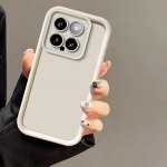 Kaamera kaitsev silikoon&uuml;mbris Xiaomi Mi 14 Pro 13 12 Lite 11 13T 12T Poco X6 X5 Pro X4 GT X3 M6 M4 M3 F5 F4 F3 GT pehme TPU taga&uuml;mbriste kate Xiaomi Mi 11 valge