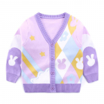 T&uuml;drukud koovad kampsunid kampsunid, pikkade varrukatega, langevad n&ouml;&ouml;bid, moer&otilde;ivad 90cm lilla