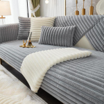 Talvine paksendatud k&uuml;&uuml;likupl&uuml;&uuml;sist diivanipadi Talvine padi Diivanikate K&otilde;ikeh&otilde;lmav universaalkate 50*50cm