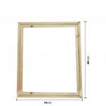 Puidust raam l&otilde;uendi &otilde;limaali jaoks Nature DIY raam Pildi sisemine pildiraam 15*20cm
