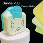 3 &uuml;hes Mini &Uuml;mar Nurga L&otilde;ikur Nurga Vastupidav &Uuml;mardaja Mulgustaja R4/R7/R10mm Paberil&otilde;ikur &Uuml;mar Nurgaga Isetehtud Paberil&otilde;ikur Kaart KD05