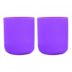 2 tk veepudeli p&otilde;hja &uuml;mbris Cirkuli 22 untsi kaitse&uuml;mbrise libisemisvastase silikoonpudeli saapakaitse jaoks sinine