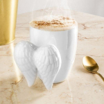 Mug &agrave; anse ailes d'ange blanc Tasse originale