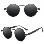 Klassikalised Punk P&auml;ikeseprillid Naiste Peegeldusvastased Peegel Peegel &Uuml;mmargused Metallist p&auml;ikeseprillid Vintage Meeste Prillid UV400 h&otilde;be