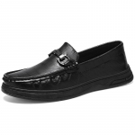 Loafers Kingad Meeste Clasicc Mugavad Meeste Lamedad Mokasiinid Moekingid Meeste Slip-on Boat Kingad Meestele Vabaajajalatsid 39 must