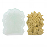 Lillehaldjas Silikoonk&uuml;&uuml;nla vorm 3D T&uuml;drukute Kipsvormi Kook &Scaron;okolaadi valmistamise T&ouml;&ouml;riist Kipsist Seebivormid DIY Crystal Resin
