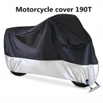 Veekindel mootorratta kate v&auml;listingimustes mootorratta vihmariiete kaitse tolmu p&auml;ikesevari Mootorratta kate UV k&auml;igukast kaitsev 190t Black  S