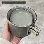 Kerge luksuslik kastmisn&otilde;u Kodumajapidamises kasutatav maitsestamisn&otilde;u taldrik hoiun&otilde;u Kuum pott Maitsestamisn&otilde;u sojakaste Taldrik &Auml;&auml;dikataldrik