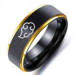 8 mm Jaapani stiilis anime cosplay pilver&otilde;ngad roostevabast terasest ehted naistele meeste animef&auml;nnide s&otilde;rmuseehted 11 kuld