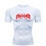 Suvine kompressiooniga dressipluus l&uuml;hikeste varrukatega meeste fitnessi T-s&auml;rk Jooksu Quick-Dry Top j&otilde;usaali treeningu Kulturismi T-s&auml;rk S-3XL M