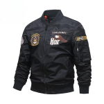 Uus talvejope, lennujope, puuvillane jope, Harley rattas&otilde;idukost&uuml;&uuml;m, meeste lennujope, jope 4XL black