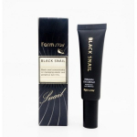 FARMSTAY BLACK SNAIL PREMIUM EYE CREAM, Anti-aging, Kbeauty, Korean cosmetics, sample