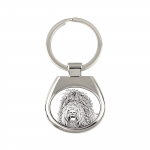 Barbet, French Water Dog - keychain with a dog, keychain with a print, personalized pendant from the Art-Dog brand