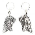 Bay Horse - silver-plated key ring, handbag decoration, backpack pendant by Art-Dog