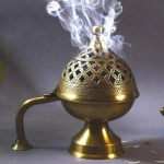 Vanaaegne Lobani lamp, Loban kodu puhastamiseks, Vaimne p&otilde;leti templi jaoks, Akhand Diya kodu jaoks