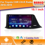 Autode multimeediam&auml;ngija Android Toyota C-HR CHR 2016 - 2020 jaoks Traadita Android Auto Stereo peakomplekt GPS-puuteekraaniga 4 core 1GB+32GB carplay