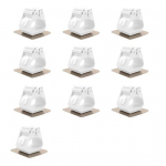 10 tk Mopi ja luuda plastist hoidik tugeva liimiga, j&auml;lgedeta, l&ouml;&ouml;givaba, libisemiskindla tugikonksuga seinale kinnitatav vannitoak&ouml;&ouml;gi mopihoidja riidepuu A