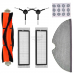 Xiaomi Roborock S5 S50 S51 S55 E5 E4 tolmuimeja tarvikud varuosade vahetuskomplekt, p&otilde;hihari, keskharja kate, HEPA filter, mopilapid Kit 4