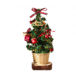 Suurep&auml;rane mini-j&otilde;ulupuu laia rakendusega atraktiivne festivali &otilde;hkkond punane must v&auml;rv