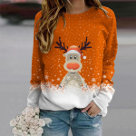 S&uuml;giss&uuml;gis naiste moe kaelusega pikkade varrukatega T-s&auml;rk lahtised riided P&otilde;drahirve tr&uuml;kiga T-s&auml;rk XS lilla