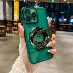 L&auml;bipaistev silikoonist magnetiline hoidik&uuml;mbris Samsung S25 S24 S23 S22 S21 Ultra Plus FE A16 A15 A55 A54 iPhone 16 15 14 13 12 11 Pro Max Plus XSMAX XR jaoks iPhone X/XS tumeroheline v&auml;rv