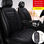 Universaalseks kasutamiseks m&otilde;eldud soojendusega autoistmepadi, talveks elektrisoojendusega; 12V/24V &uuml;hilduvus. Pilot and co-pilot - two seats