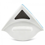 Kodumajapidamises kasutatav kahepoolne magnetklaasi puhastushari Kodu aknapuhasti klaasipuhastusvahend akende klaasipuhastusharjade pesemiseks 3 to 8 MM Glass valge