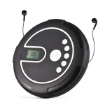 CD-m&auml;ngija koos juhtmega k&otilde;rvaklappidega BT kaasaskantav lauaarvuti CD-m&auml;ngija k&otilde;lariga kodus&otilde;iduauto jaoks must