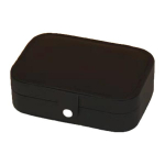 Kaasaskantav ehtekarp Ehtekoristaja Kuva Reisi ehtekarbid N&ouml;&ouml;bid Nahast Hoiu T&otilde;mblukk Juveliirid Korraldaja konteinerkarp valge