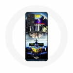Coque Maniacase pour Samsung Galaxy A32 4G Formule 1 Fernando Alonso D&iacute;az pilote automobile espagnol de F1