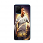 Coque Maniacase pour Vivo Y21s Kylian Mbappe Real Madrid Wallpaper