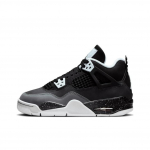 Air Jordan 4 Retro GS Fear 2024 Laste tossud Must Valge Antratsiit FQ8213-002 36